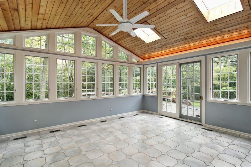 Interior of a Sunroom